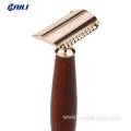 Hot sale stainless eco bamboo wood shaving razors